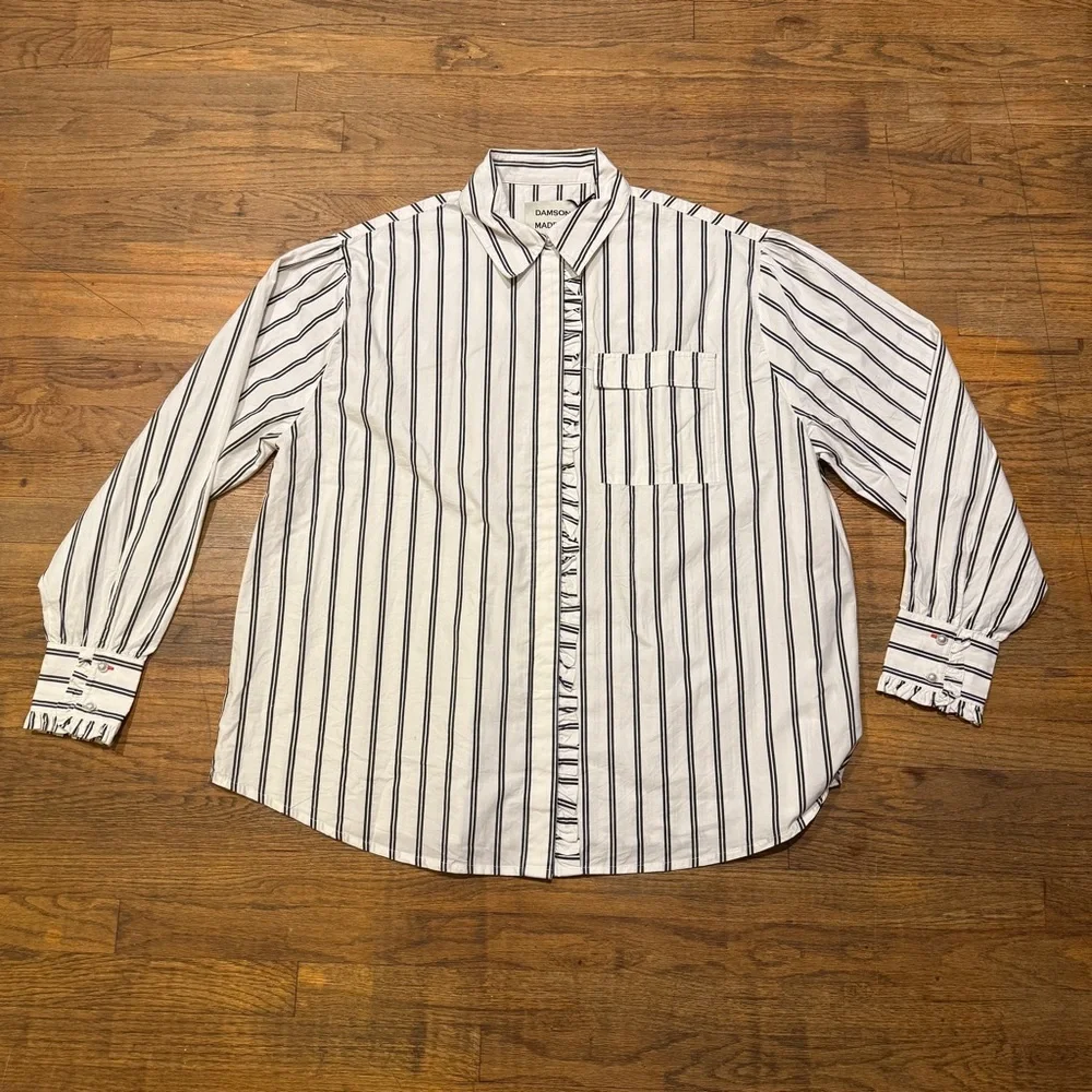 Damson Madder Kylie Button Down Shirt - Picture 2 of 8